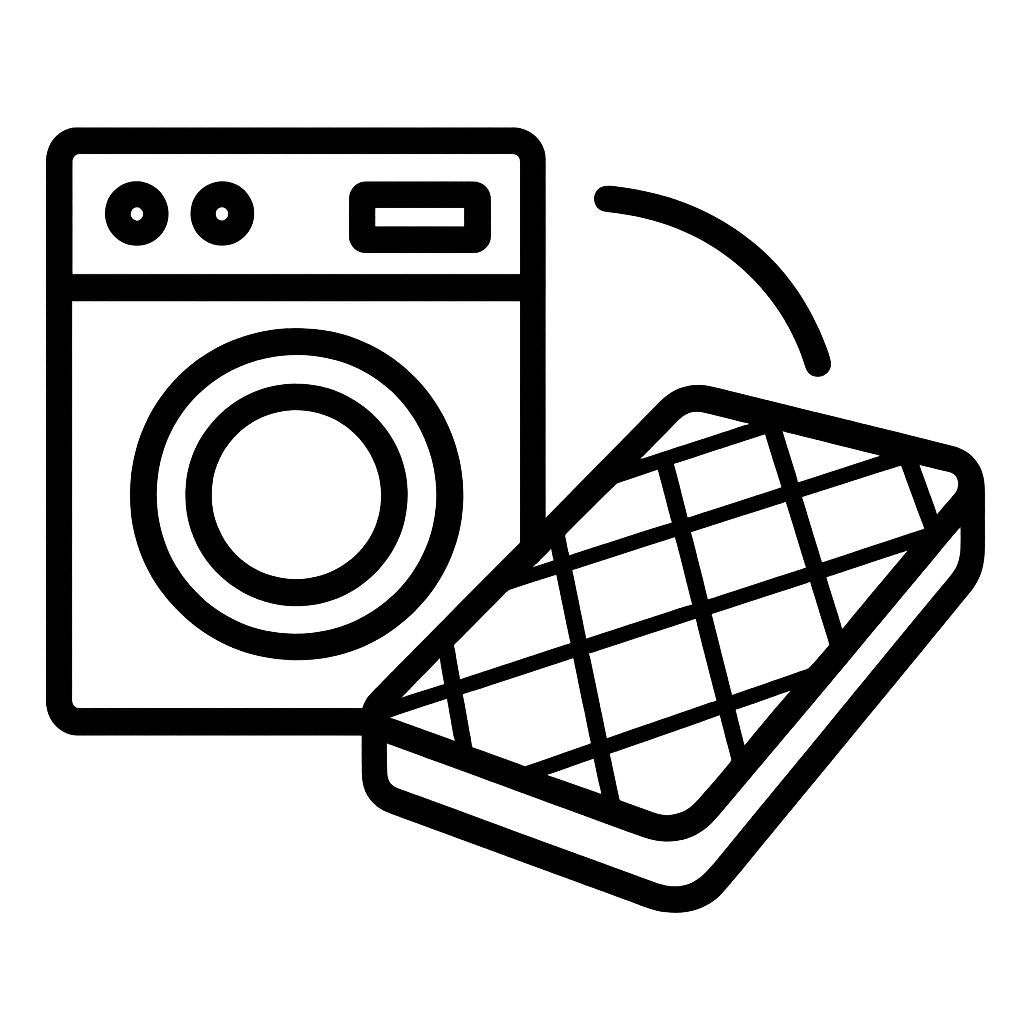 Pratelný potah ikona